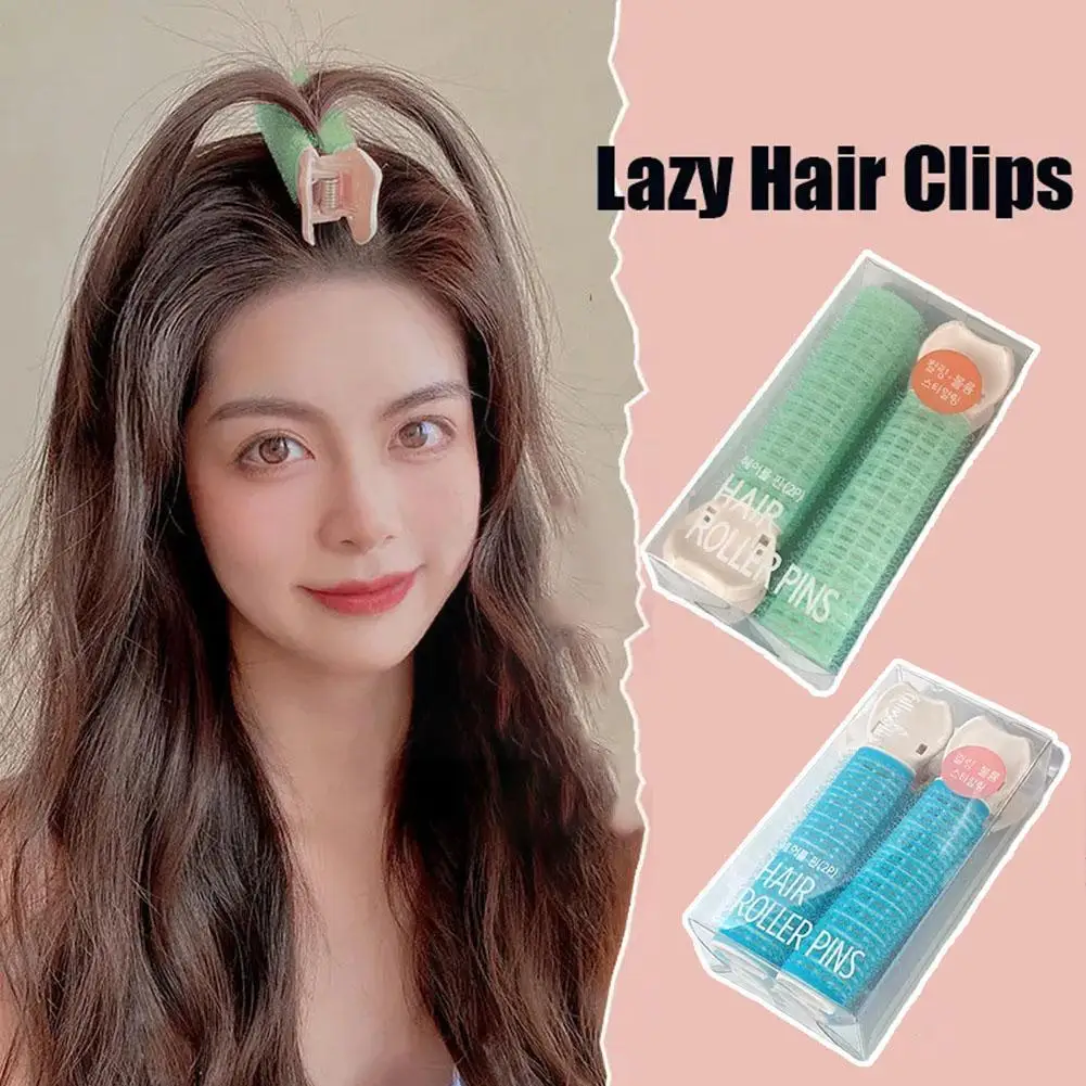 

Natural Hair Root Fluffy Clips Curly Hair Roller Culers Korean Hair Styling Lazy Clip Pins Bangs Accessories Hair Hair Styl E6G0