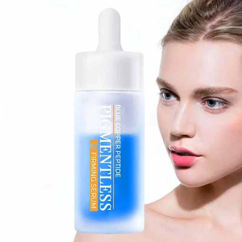 Firming Serums Blue Copper Peptides For Face Face Moisturizer Essence Liquid For Rejuvenating Lifting Firming Skin Skincare