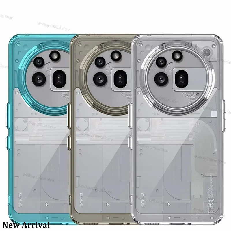 Чехол для телефона Nothing 3A Pro 3 A однотонный полупрозрачный силиконовый