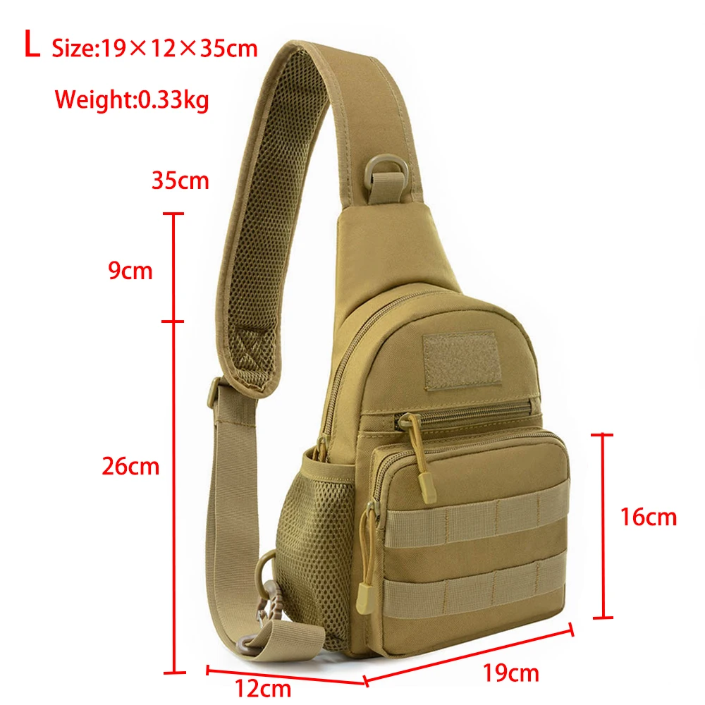 Сумка-Кроссбоди Мужская тактическая камуфляжная BL055 |