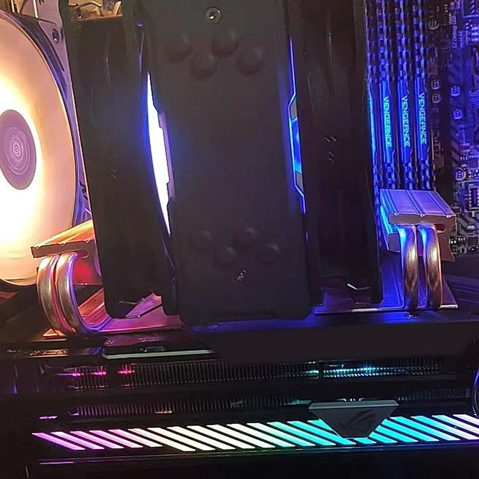 Универсальный Ультратонкий медный радиатор Geforce RTX30 для процессора GPU RAM 240*130*80 мм |