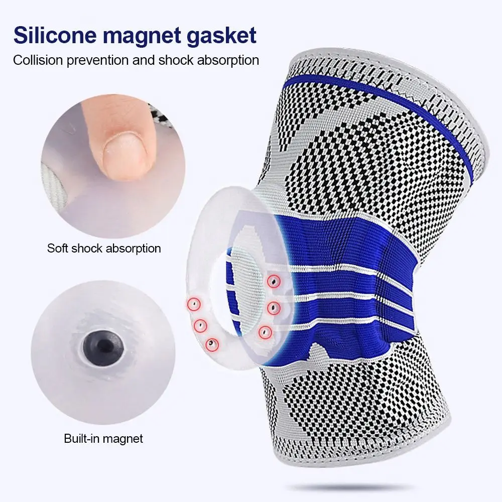 

Side Stabilizers Knee Brace Breathable Non Slip Knee Protector Knee Pain Relief with Patella Pad Compression Knee Sleeve Sports