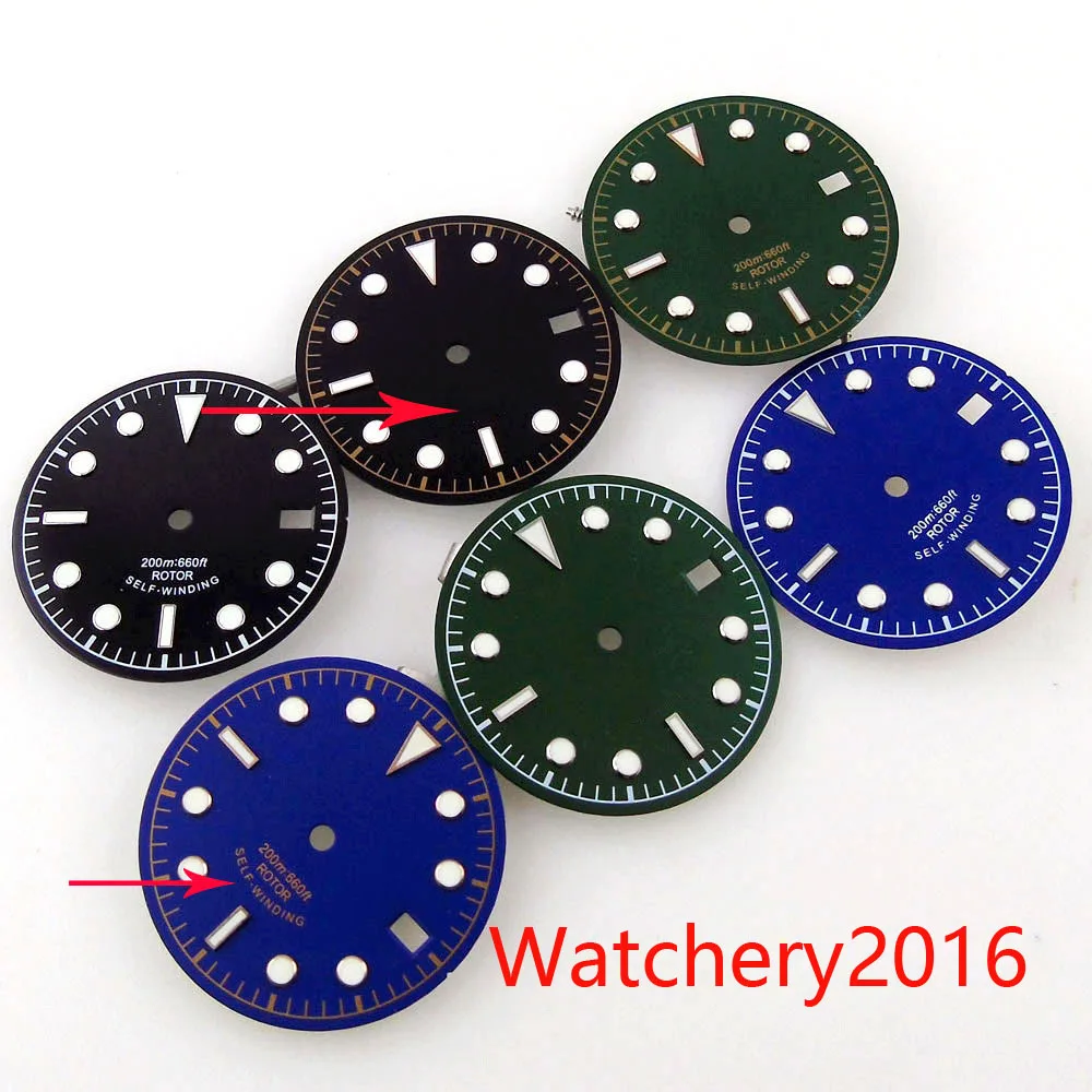 

Циферблат стерильный для часов NH35 Miyota 30,4 821A DG 8215, 2813 мм