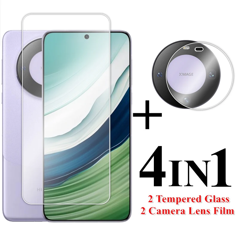 

For Huawei Mate 60 Glass 6.69 inch 2.5D Transparent Screen Protector For Mate 60 Tempered Glass Huawei Mate 60 Lens Film