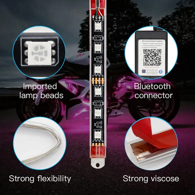 8 шт. водонепроницаемые детали для мотоцикла