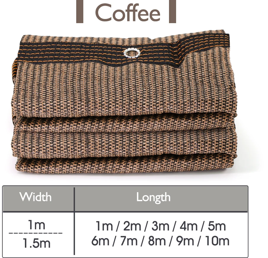 

Солнцезащитная сетка HDPE 95% затенение