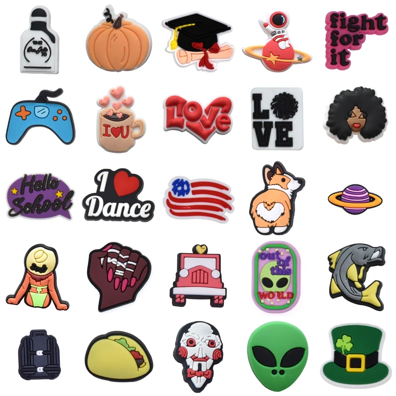 

Gifts Set Jeans Girl Decorations for Crocs Wholesale Bulk Men Packs Shoes Accessories Boy Para Pins Kids Shoe Charms Women Charm