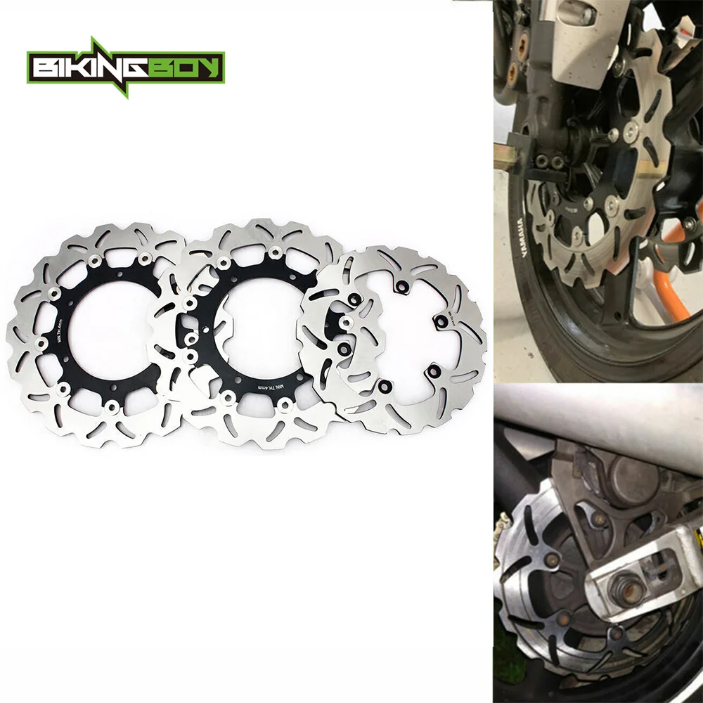 Фото Передние и задние тормозные диски (роторы) для YZF R1 98-26 №4