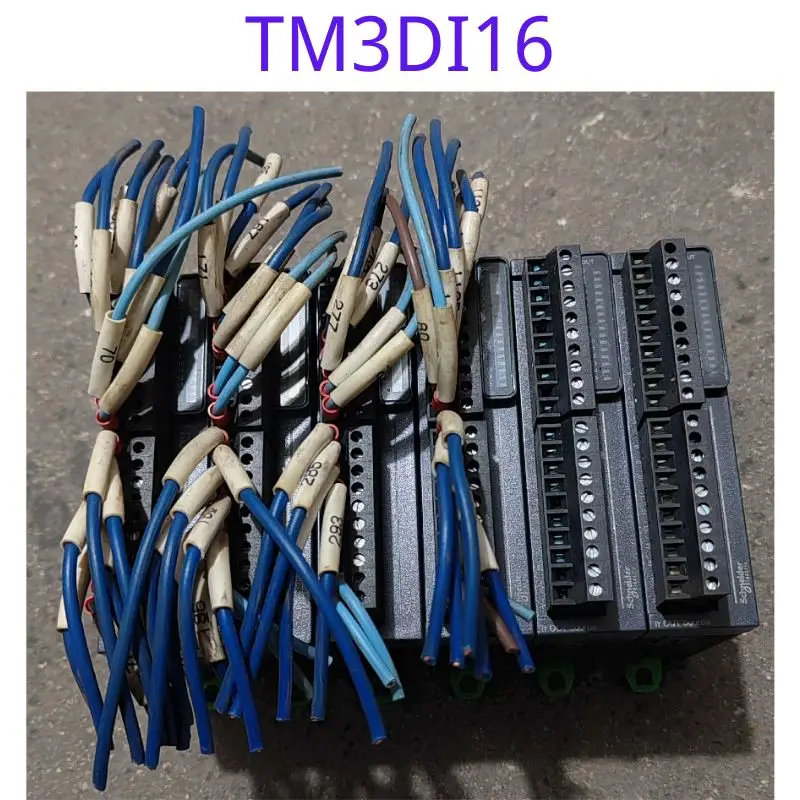 

Функция б/у ПЛК-модуля TM3DI16 была протестирована и не повреждена