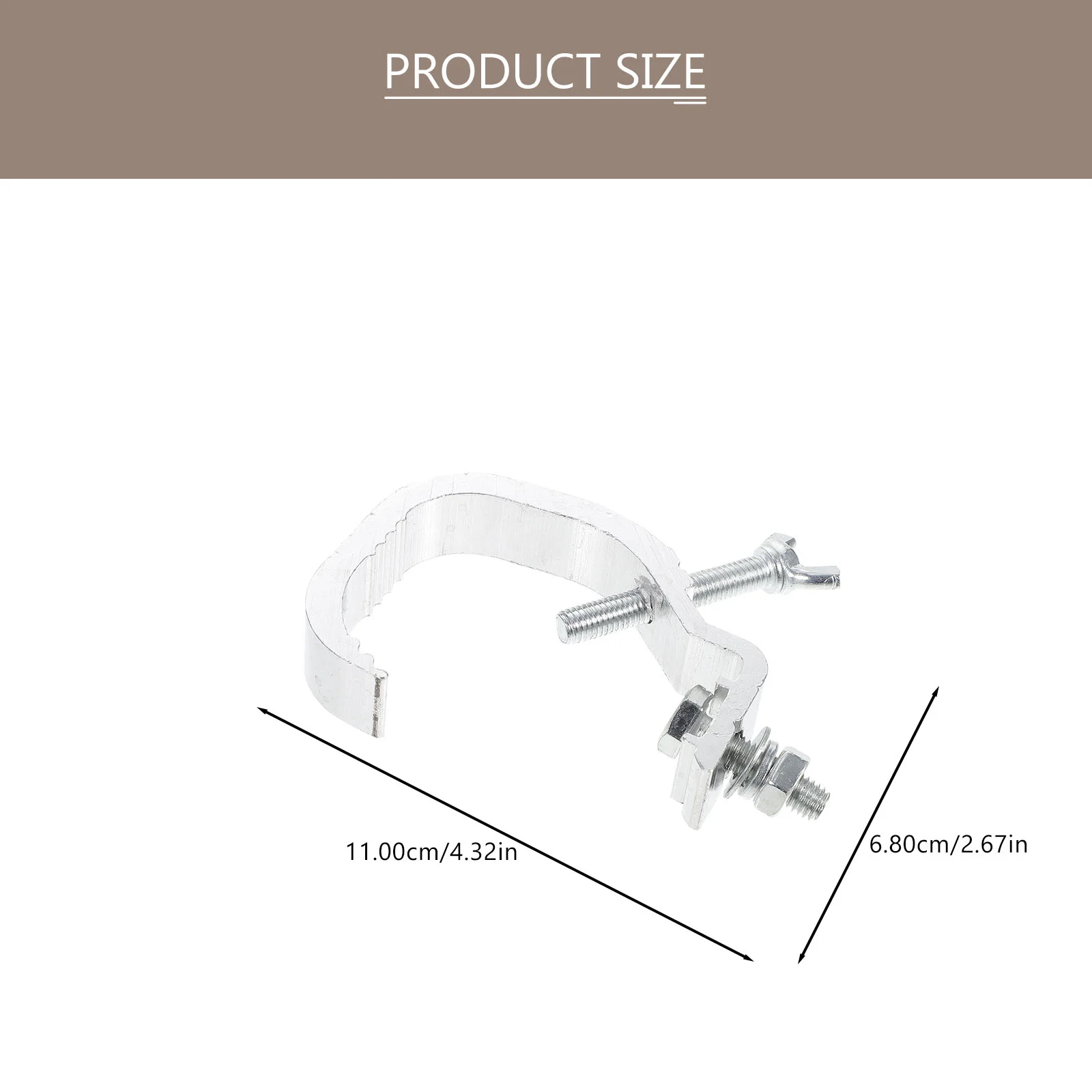 

Stage Lights Hooks Lamp Accessories Metal Truss Aluminum Alloy Clips Lighting Mount