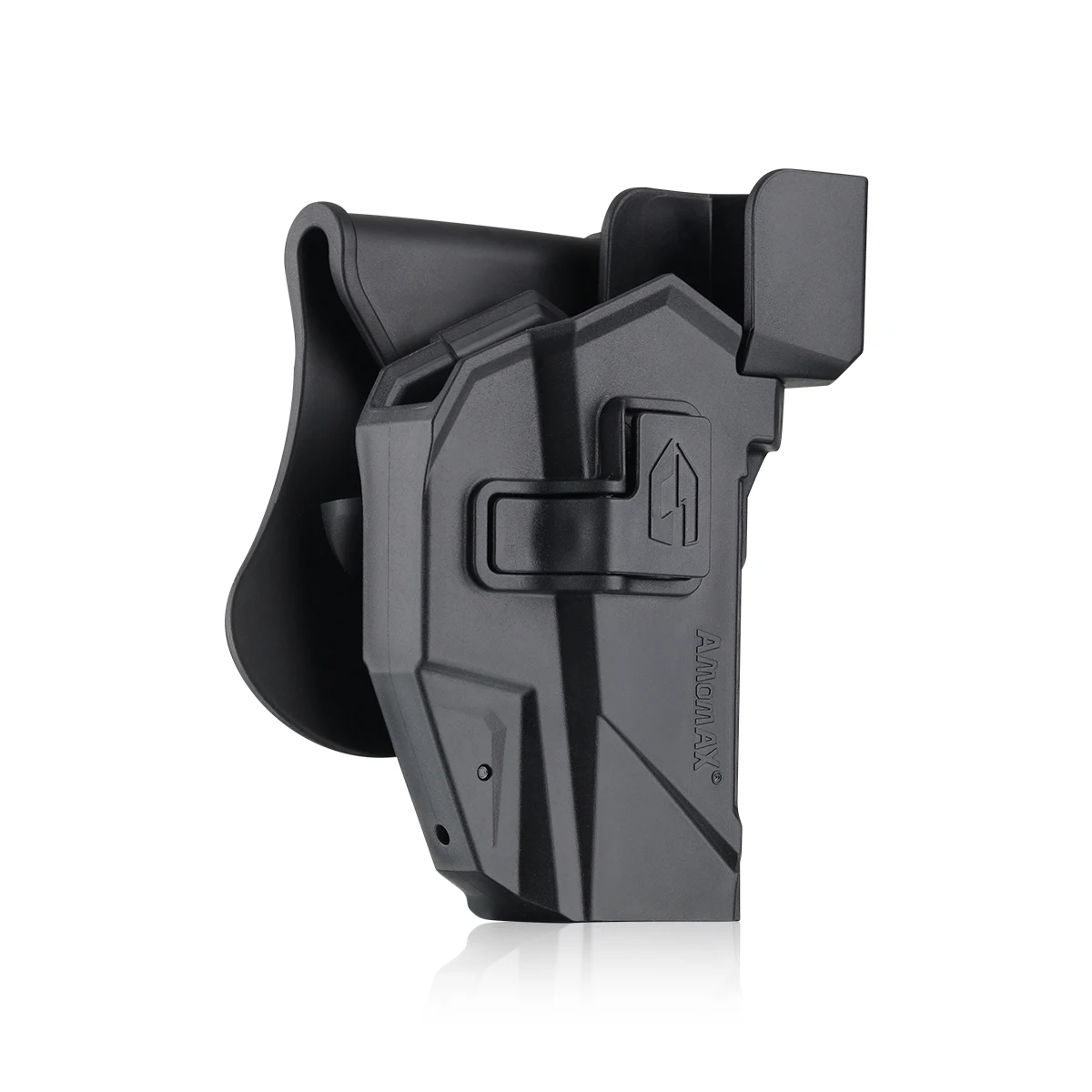 

AMOMAX Pistol Holster for Glock G17 G19 KJW Airsoft Replicas CZ P10C Tokyo Marui HFC JG Works with Red Dots Sight 7 Carrying Way