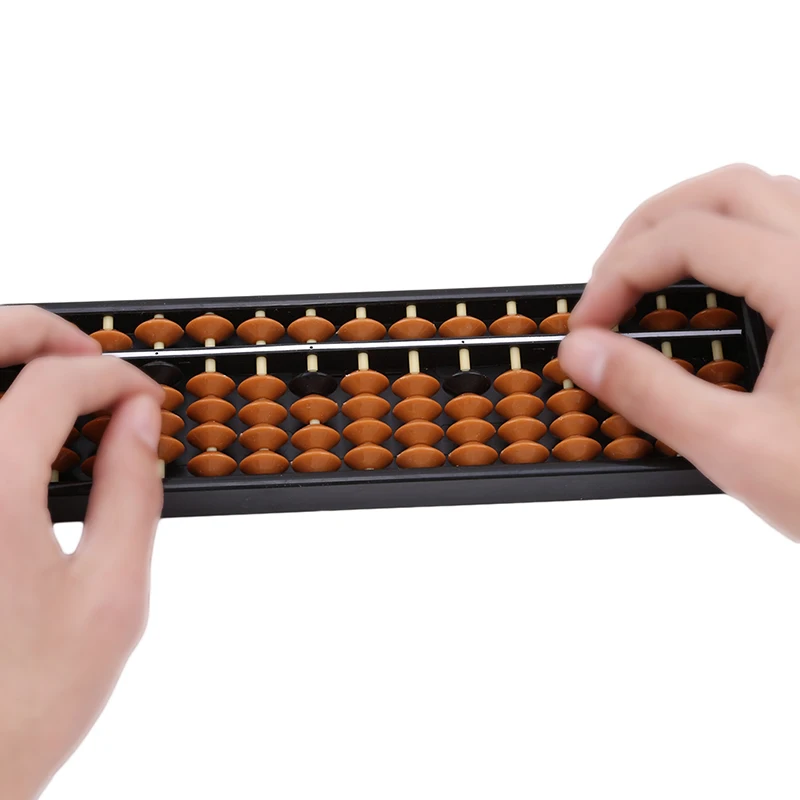 

Abacus Montessori Toy 15 Digits Kid School Learning Math Arithmetic toy Chinese Traditional Abacus Educational Toys for children