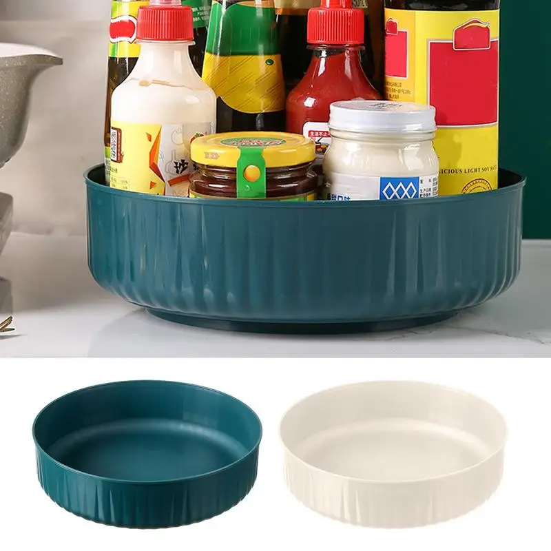 

Multifunction Seasoning Storage Rack Revolving Countertop Pantry Organization Spice Rack Anti Slip Seasoning Storage Rack