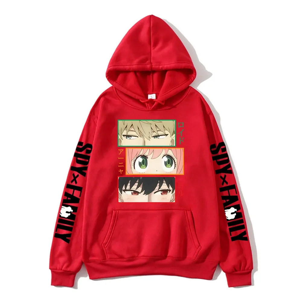 

Spy x Family Print Hoodies Loid Yor Anime Manga Men/Women Sweatshirts Fashion Hoodie Harajuku Pullovers Clothing