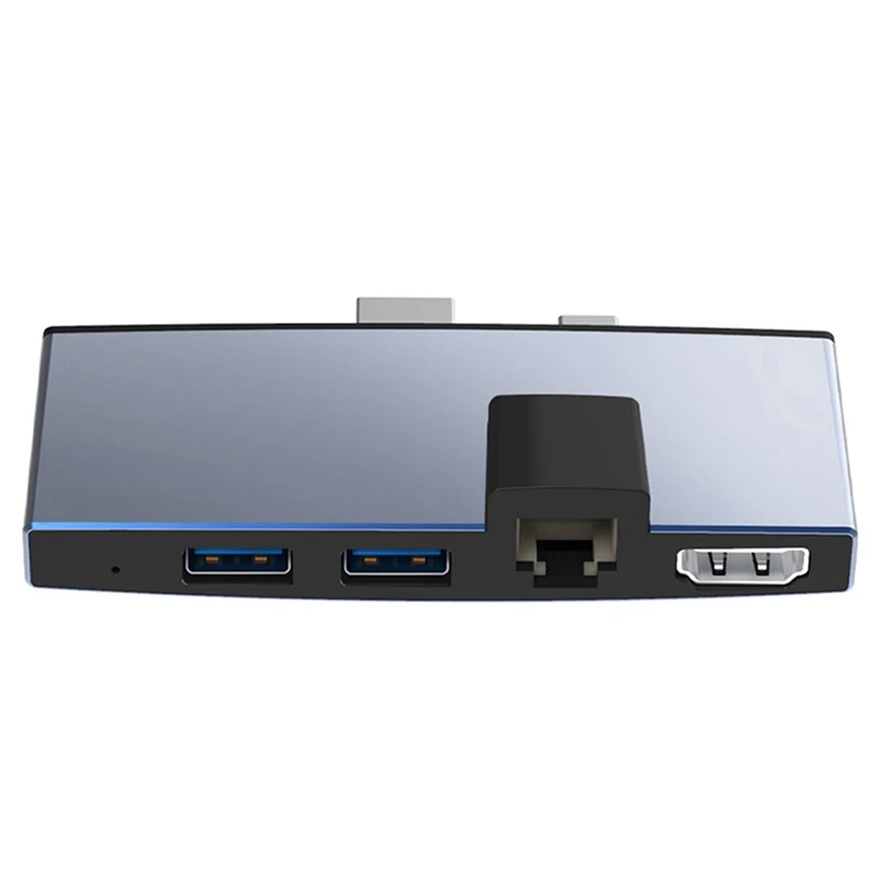 

Док-станция USB 3,0 RJ45, 4K HDMI, совместимая с USB-портами, многофункциональная док-станция для Surface Pro 4/5/6