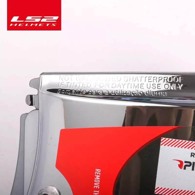 LS2 доблестный козырек для шлема rainbow shield smoke цветные серебряные линзы только