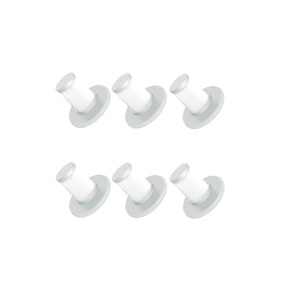 

6PCS Replacement for Vacuum Mite Remover Portable Vacuum Cleaner MJCMY01DY Spare Parts Hepa Filter