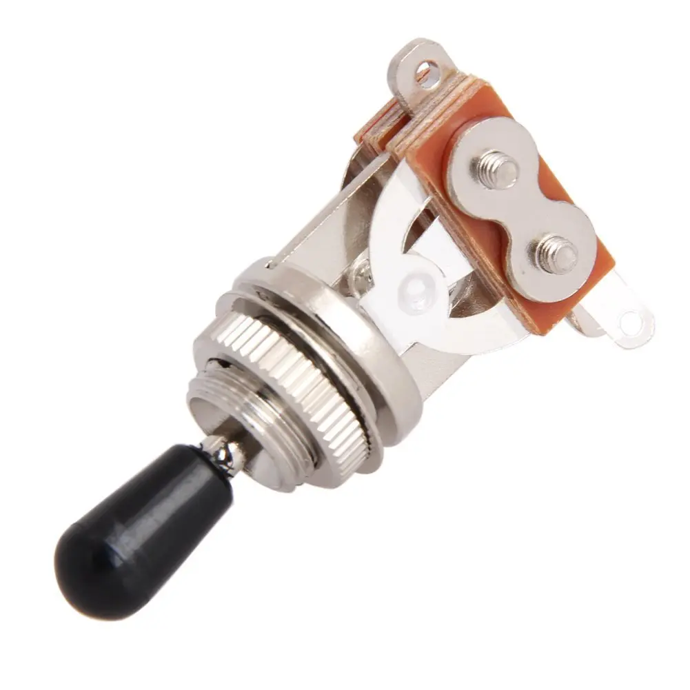 

Electric Guitar Toggle Switch 3 Way In Black (Rhythm Treble) Pickup Selector