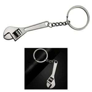 Keychain Car Metal Wrench Style Key Chain Creative Fashion Silver Compact Keychain For Car Keys Брелок Для Ключей
