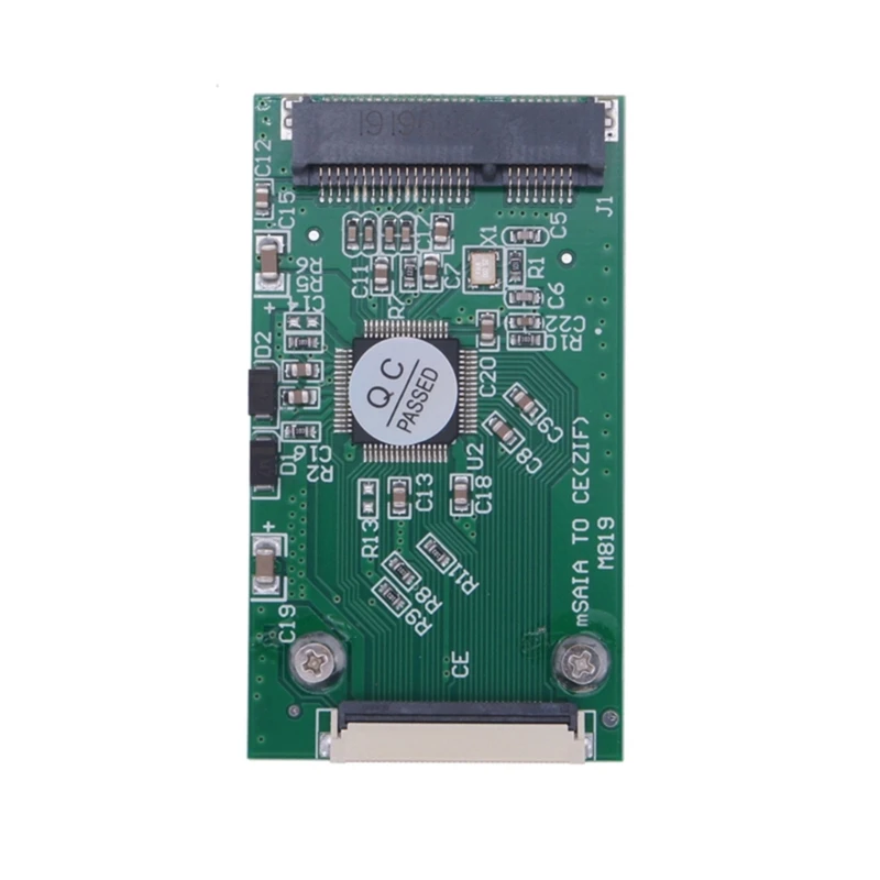 

Mini PCIE mSATA SSD to 40Pin 1.8" ZIF Converter Card No Driver or Power Adapters Needed Dropship