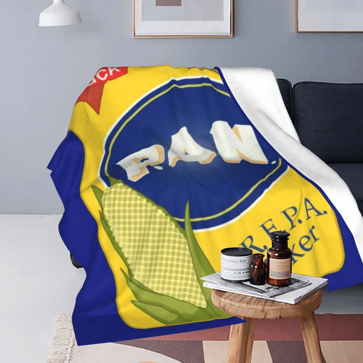 Кинетическое одеяло микро Флисовое в стиле Харина четыре размера теплая Ретро