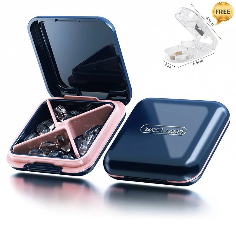 Портативный контейнер для таблеток в скандинавском стиле диспенсер медицинские