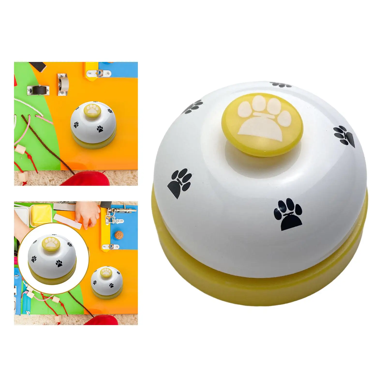 

Busy Board Dinner Bell Basic Skill Teaching Aids Learning Skill Toy Activity Board for Gifts