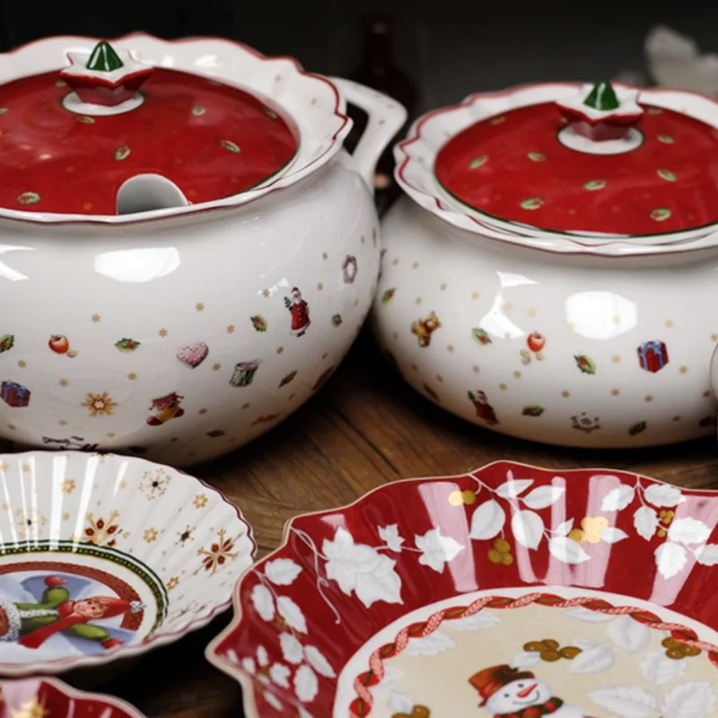 Керамический микрофон гоночный Рождественская елка ручная