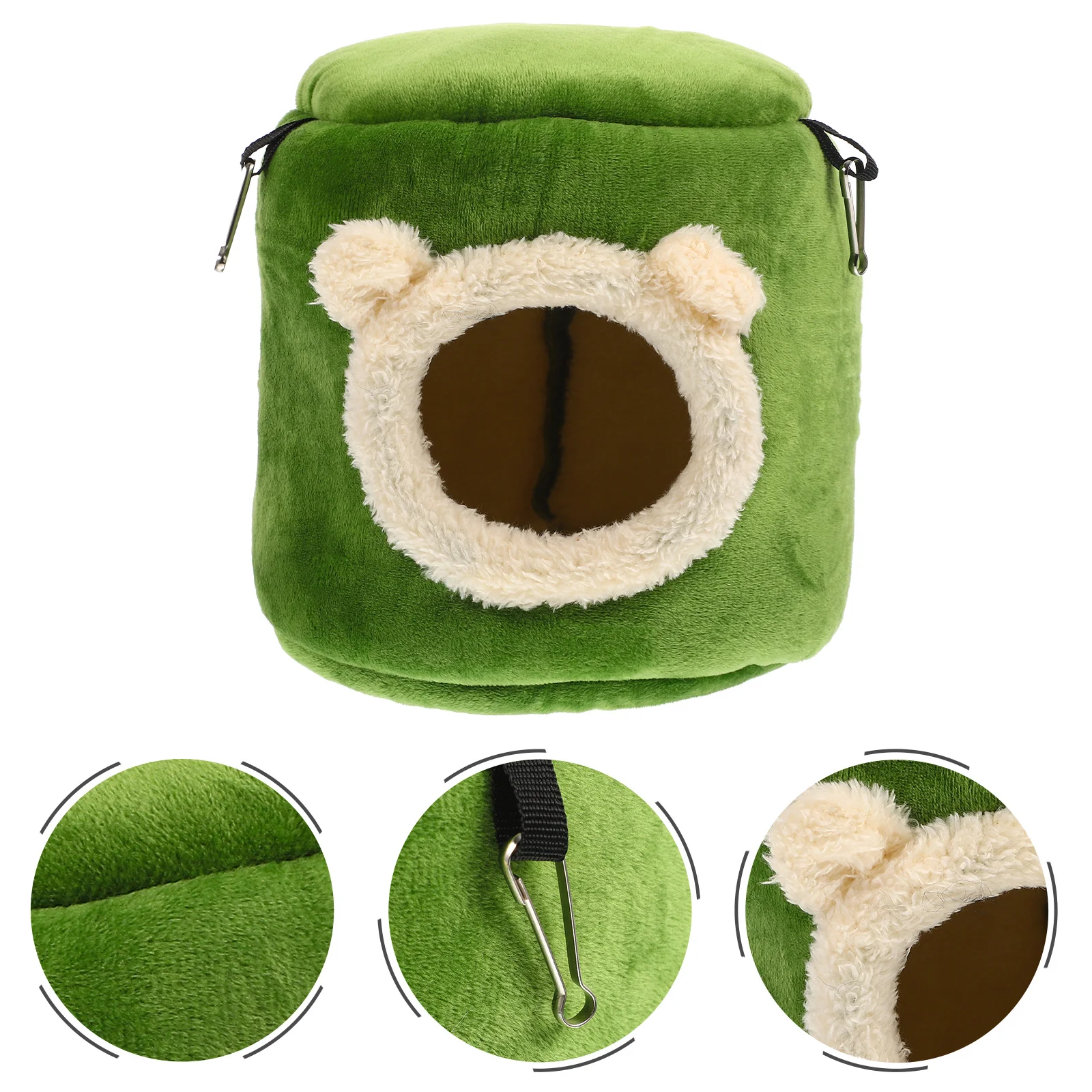

Dwarf Hideout Bunny Decor Guinea Cave Squirrel Decor Hamster Cotton Nest Gerbil Cage Accessories