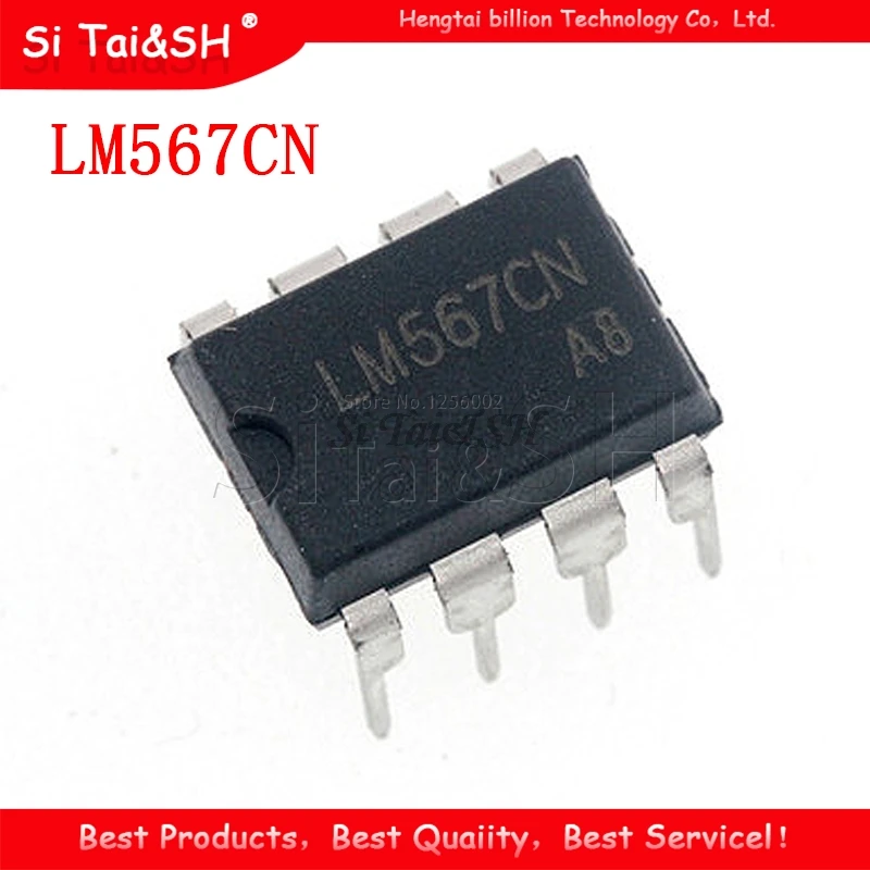 

10 шт. LM567CN DIP8 LM567C DIP LM567 567CN DIP-8 новый и оригинальный IC
