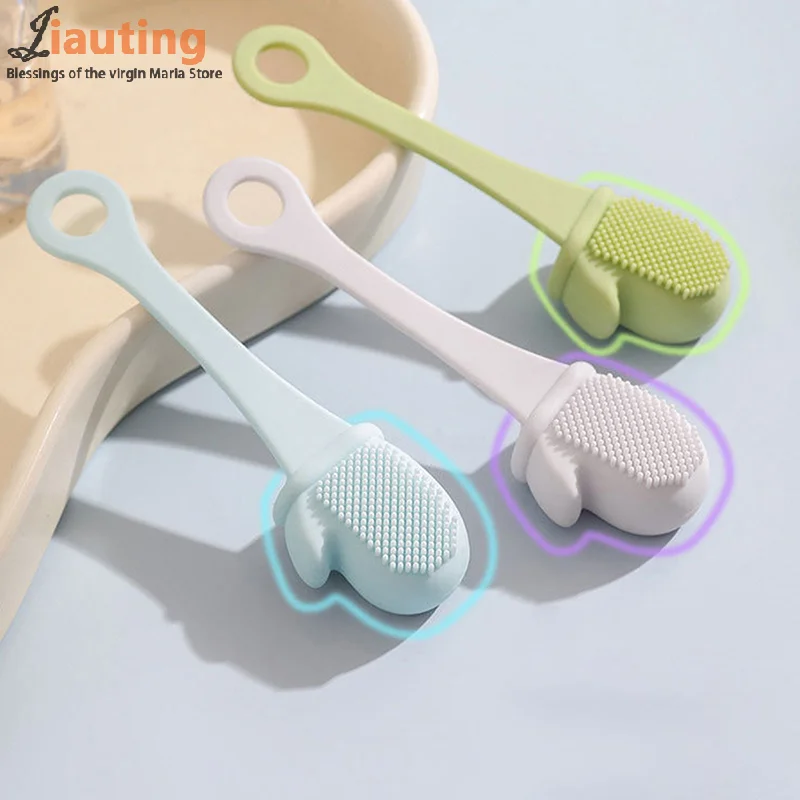 Силиконовая щетка для носа очиститель пор лица портативные массажные щетки от