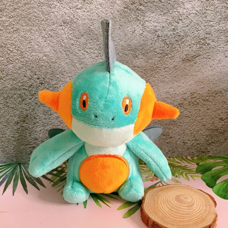 Фото Японский Pokemon Fit Marshtomp, американская тканевая этикетка, плюшевая игрушка, детские милые мягкие подарки и подарки на день рождения, Рождество №1