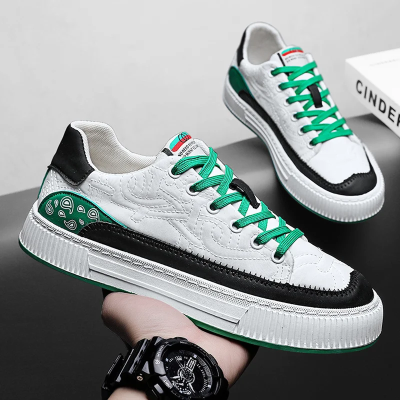 

Shoes Mesh Breathable Elastic Non-slip Tennis Vulcanized Shoes Male Shoes 2023 New Men's Casual Shoes Sneakers Comfortable Flat