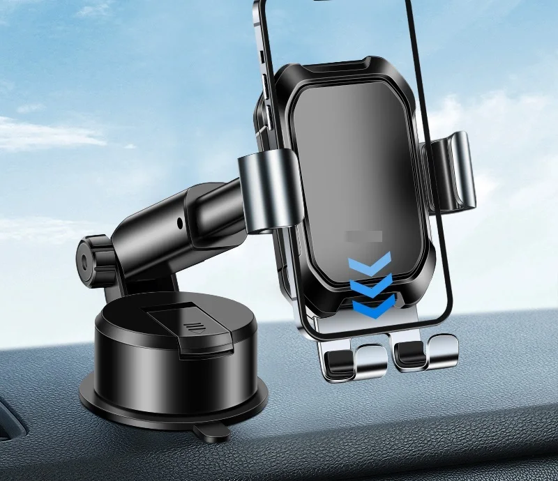 

Gravity Car Phone Holder Suction Cup Adjustable Universal Holder Stand In Car GPS Mount For IPhone 13 12 Pro Xiaomi POCO