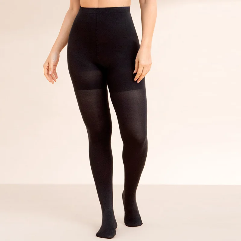 Горячая Распродажа сексуальные женские моделирующие строгие чулки 40D эластичные