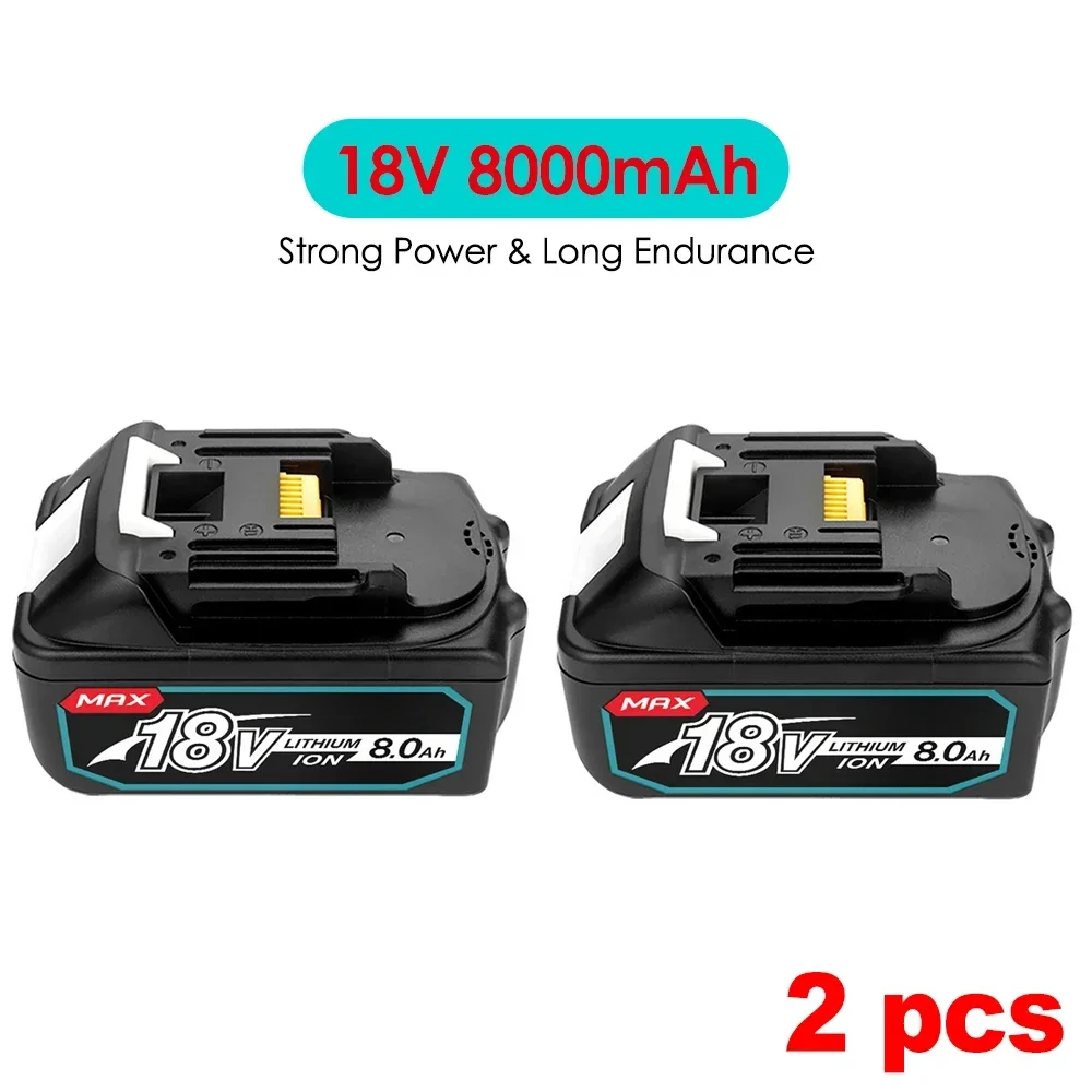 Последняя обновленная литий-ионная аккумуляторная батарея BL1860 18 В 6000 мАч для