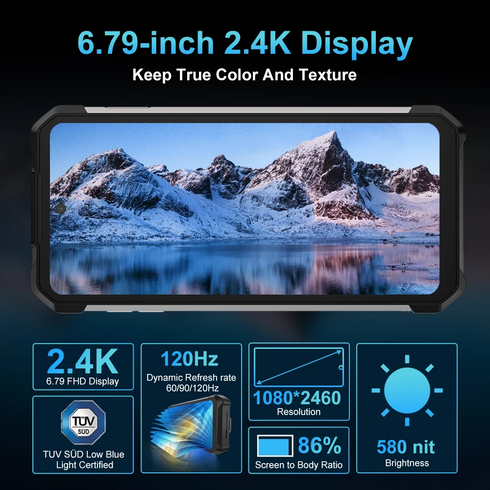 Смартфон unihertz 8849 Tank 2 Pro 12/512ГБ global