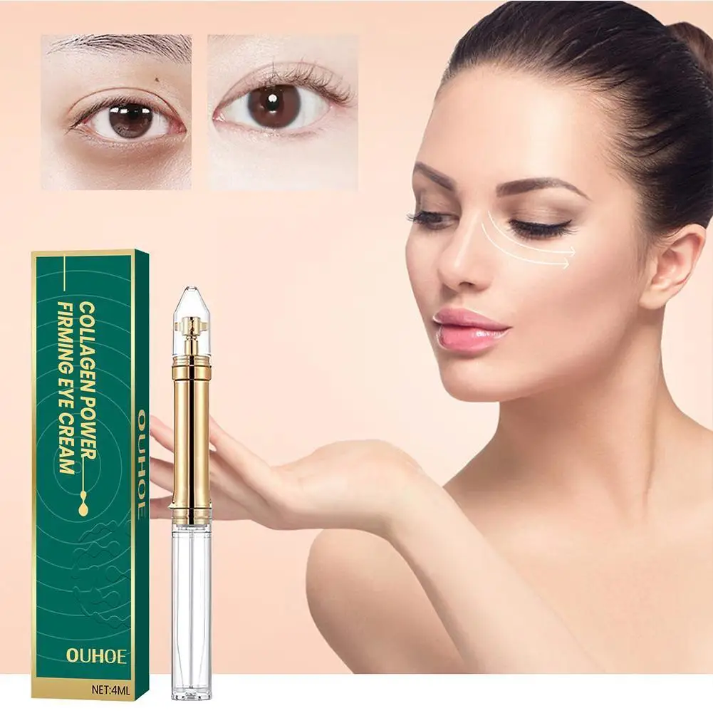 

2 Minutes Instant Lifting Liquid Pump Eye Cream Anti Effect Puffiness Lines Long Eye Bag Fine Remove Wrinkles Cream Lasting E2M1