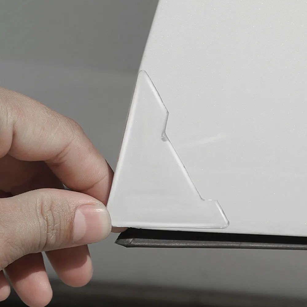 

2 шт., прозрачные универсальные защитные наклейки на углы автомобильных дверей