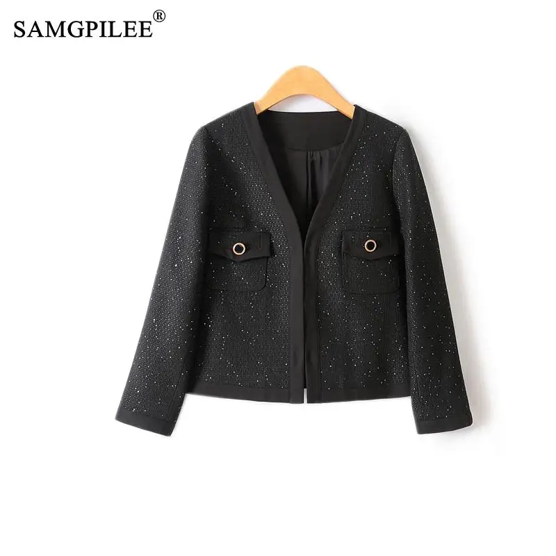 Верхняя одежда 2024 осень-зима новое шерстяное пальто с длинными рукавами тонкий