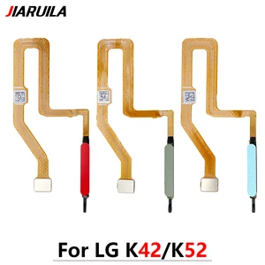 For LG K42 K52 Fingerprint Sensor Touch ID Home Button Ribbon Flex Cable Home Return Key Recognition in India