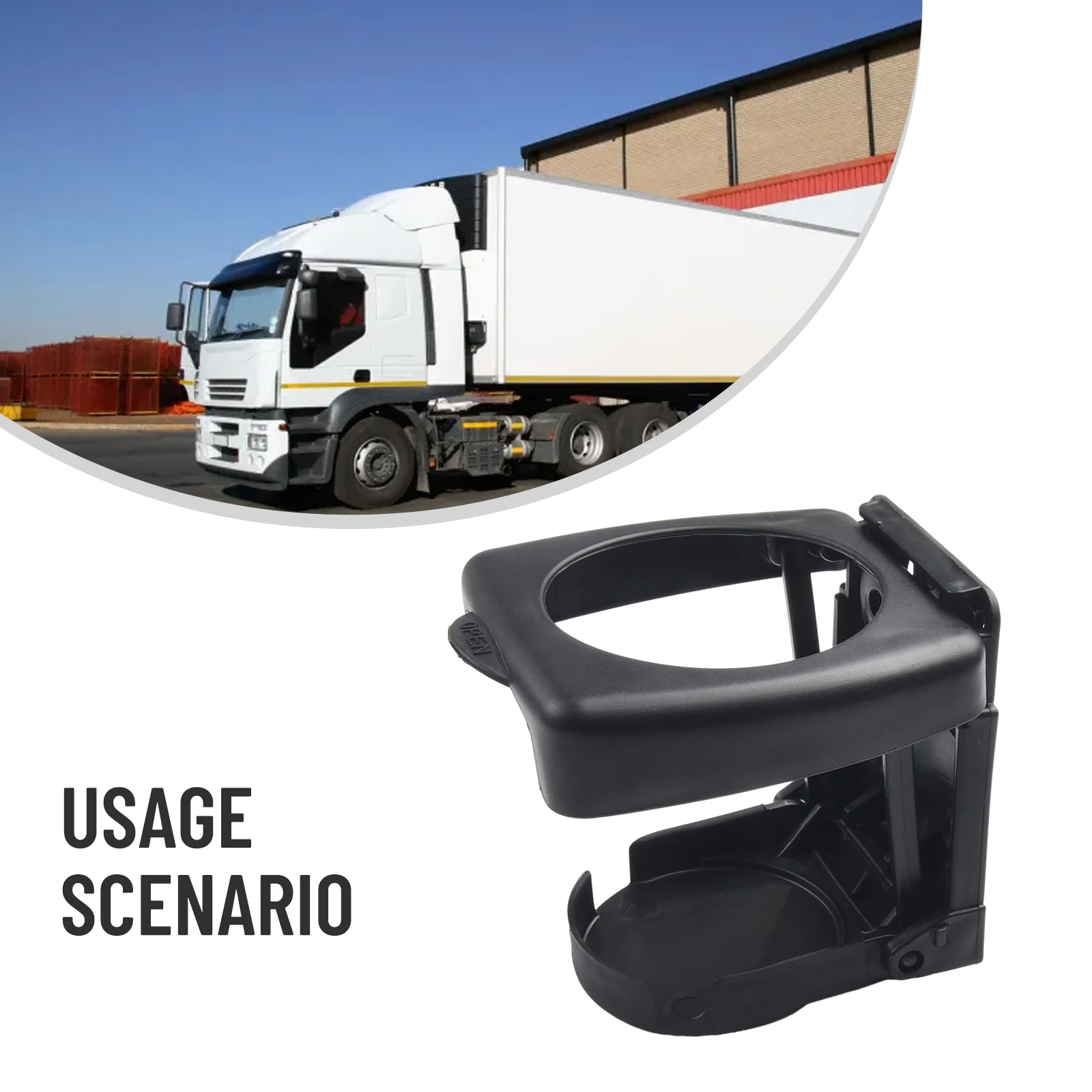 Автомобильный держатель для напитков совместимый с различными моделями. Простая