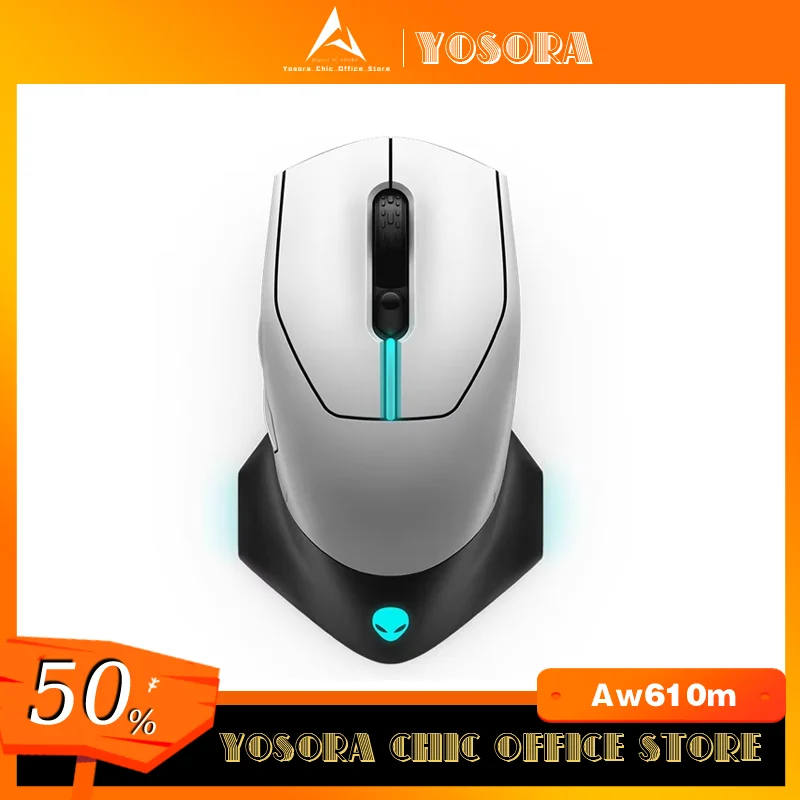 Мышь Alienware Aw610m беспроводная мышь AW720M 2 режима 16000 точек на дюйм Awcc эргономичная
