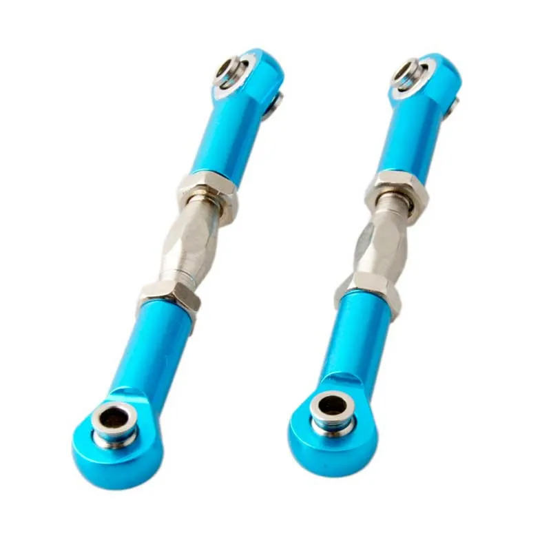 

2pcs/lot HSP Upgrade Parts 106017 06048 Aluminum Steering Linkage Spare Parts For 1/10 R/C Model Car Off Road Buggy Warhead