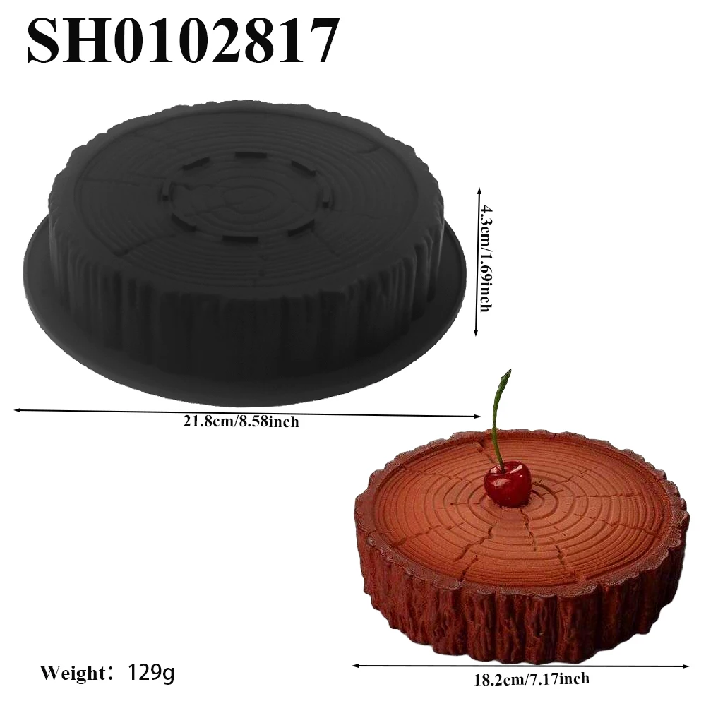 

Силиконовая форма для муссового торта рождественская елка