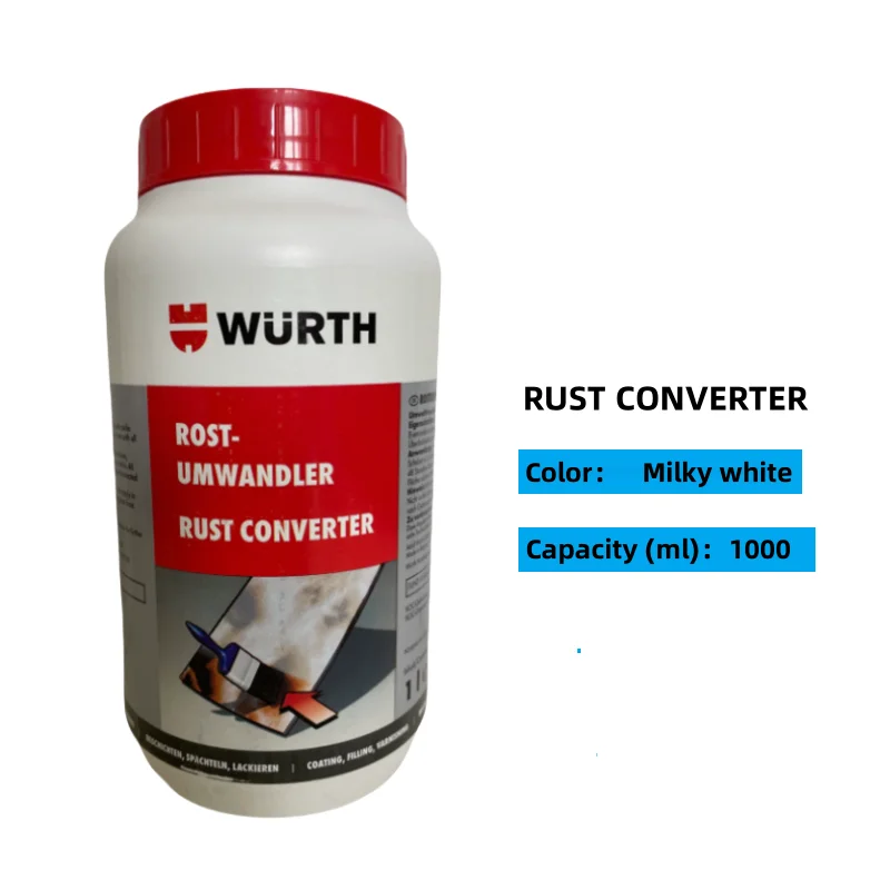 

Оригинальный немецкий преобразователь ржавчины Wurth, ингибитор ржавчины, пробка для ржавчины из листового металла 0893110