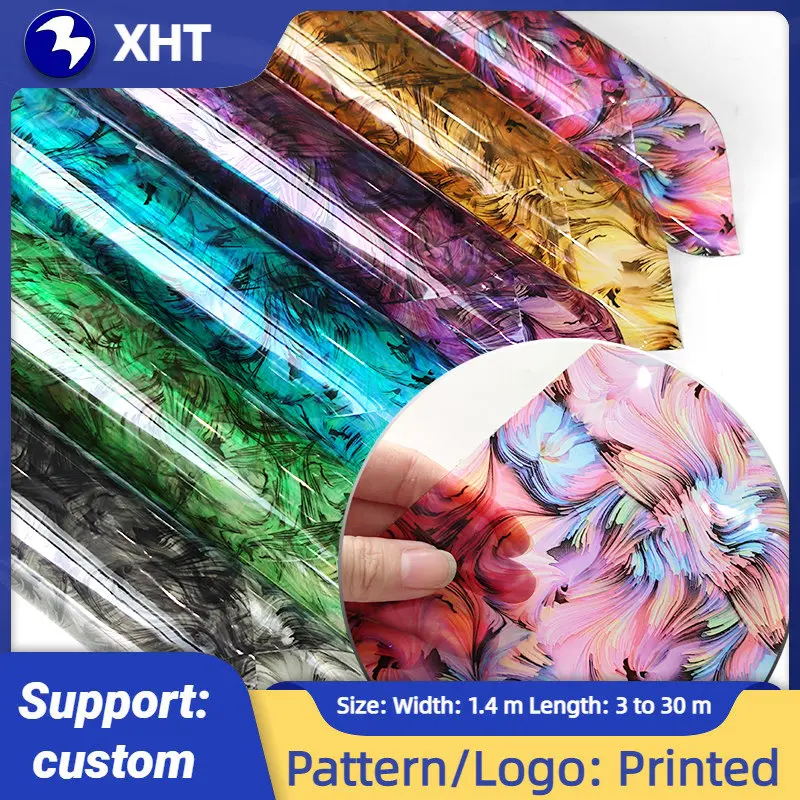 

0.5MM Translucent Faux Leather Sheets PVC Vinyl Film for Packaging Decoration Bag Making DIY Craft Handmade #6502