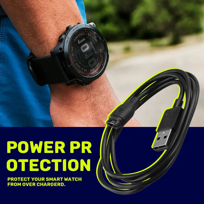 Сменный USB-кабель для синхронизации данных и зарядки провод Garmin Fenix 5/5S/5X/Forerunner
