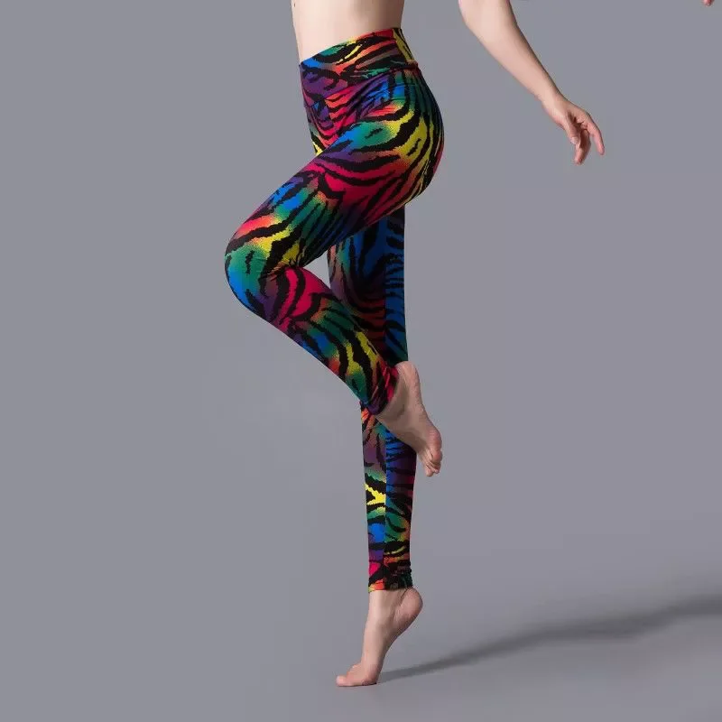 Leggings Leopard Women Leopard Print Leggings Spring And Autumn High Elasticity Pant Leggins High Waist Elastic Legging