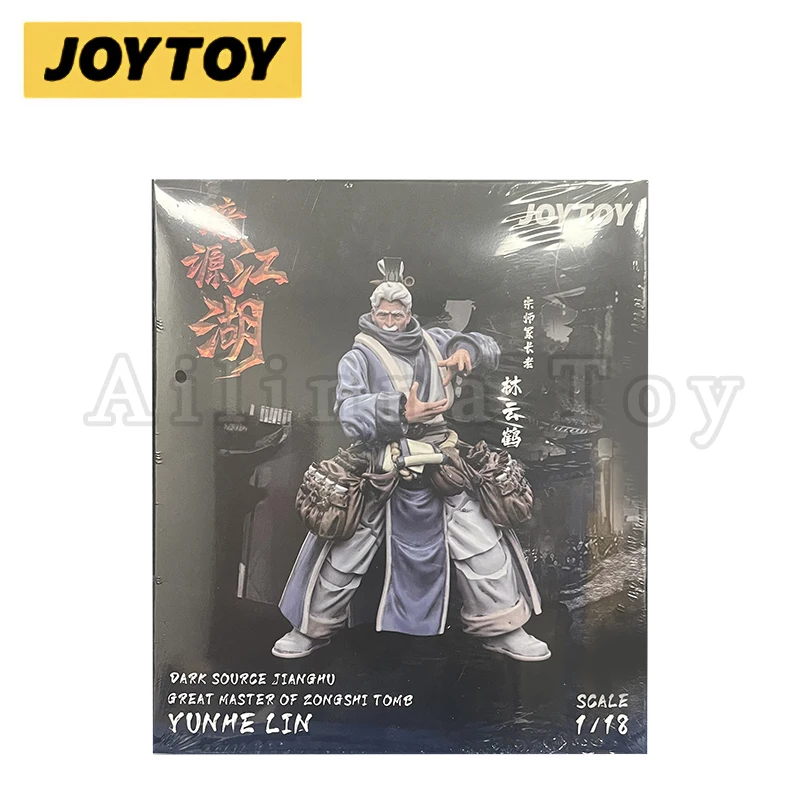 Фото Фигурка JOYTOY 1/18 Dark Source Jianghu Great Master Of Zongshi Tomb Yunhe Lin, аниме-модель №3